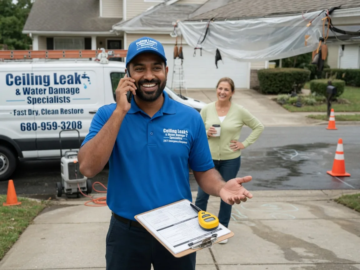 Ceiling Leak Cleanup Scenery Hill, PA FAQs