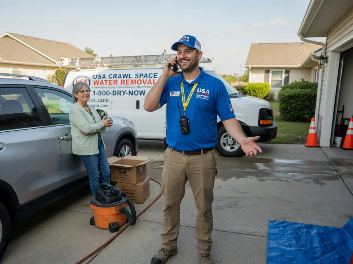 Crawl Space Water Removal Scenery Hill, PA FAQs
